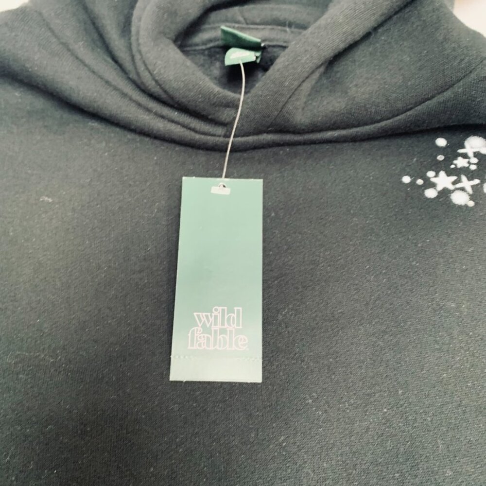 NWT Wild Fable Womens Size XXS Black Hoodie - Picture 5 of 10